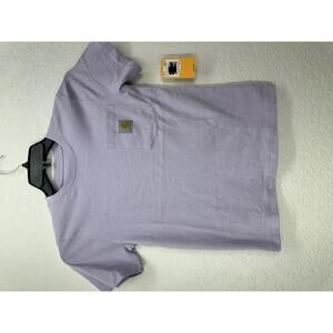 KIDS Carhartt Short-Sleeve Pocket T-Shirt Lilac S-8/10
